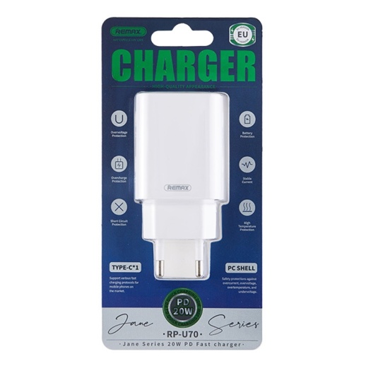 REMAX RP-U70 PD 20W Fast Charger_2