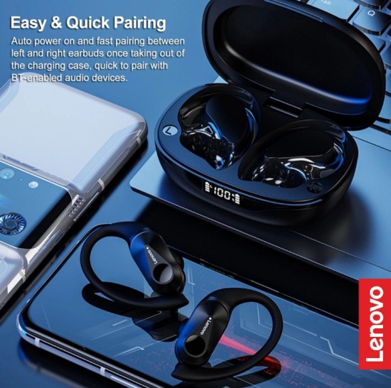 Lenovo LP75 BT5.3 Wireless Headphones with Mic_4