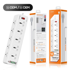 LDNIO SC10610 20W PD Fast Charging Power Strip with 10 Outlets_3